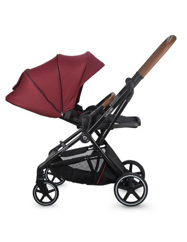 322065221325080000,Carucior modular 3in1 Coccolle Saliara Cabernet+ Scoica auto iSize Coccolle Knox Black
