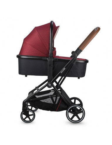 322065221325080000,Carucior modular 3in1 Coccolle Saliara Cabernet+ Scoica auto iSize Coccolle Knox Black