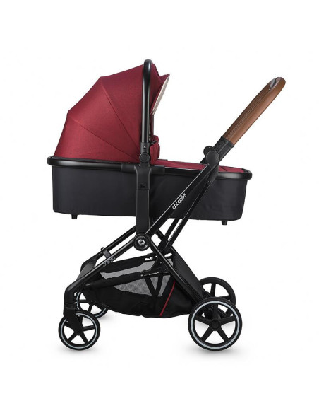 322065221325080000,Carucior modular 3in1 Coccolle Saliara Cabernet+ Scoica auto iSize Coccolle Knox Black