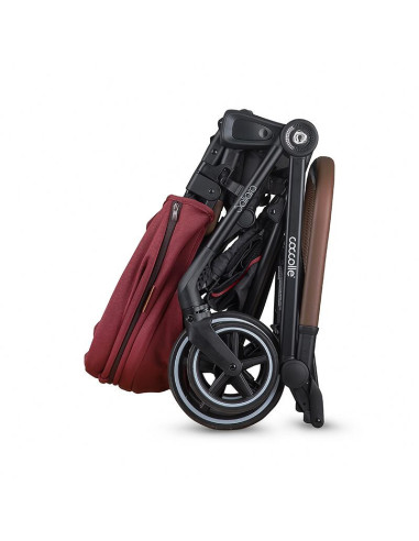 322065221325080000,Carucior modular 3in1 Coccolle Saliara Cabernet+ Scoica auto iSize Coccolle Knox Black