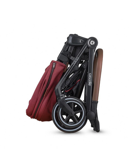 322065221325080000,Carucior modular 3in1 Coccolle Saliara Cabernet+ Scoica auto iSize Coccolle Knox Black
