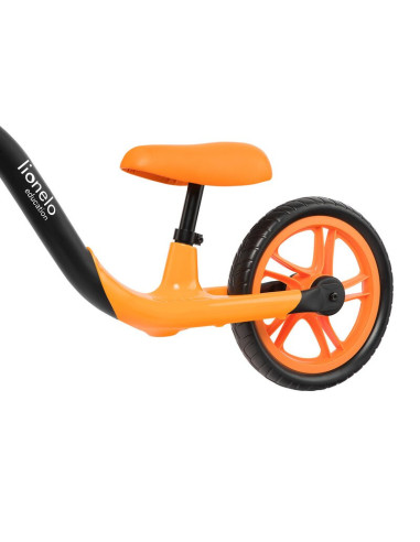 BN-LOE-ALEX_ORANGE,Bicicleta fara pedale, Lionelo, Alex, Usoara, Cu ghidon si sa reglabile, Greutate 3.3 Kg, Cu roti din spuma E