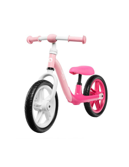 BN-LOE-ALEX_BUBBLEGUM,Bicicleta fara pedale, Lionelo, Alex, Usoara, Cu ghidon si sa reglabile, Greutate 3.3 Kg, Cu roti din spum