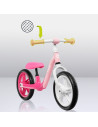 BN-LOE-ALEX_BUBBLEGUM,Bicicleta fara pedale, Lionelo, Alex, Usoara, Cu ghidon si sa reglabile, Greutate 3.3 Kg, Cu roti din spum