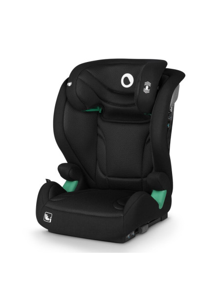 BN-LO-IGO_I-SIZE_BLACK_CARBON,Scaun auto, Lionelo, i-Size Igo, 100- 150 cm, Cu isofix, Protectie laterala, Ajustare spatar in 2 