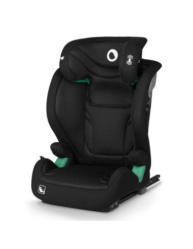 BN-LO-IGO_I-SIZE_BLACK_CARBON,Scaun auto, Lionelo, i-Size Igo, 100- 150 cm, Cu isofix, Protectie laterala, Ajustare spatar in 2 