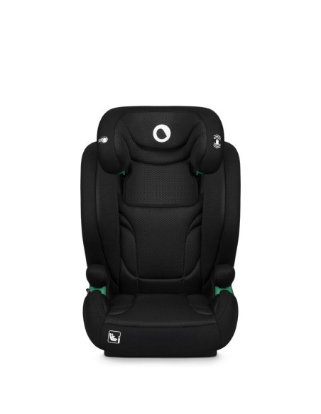 BN-LO-IGO_I-SIZE_BLACK_CARBON,Scaun auto, Lionelo, i-Size Igo, 100- 150 cm, Cu isofix, Protectie laterala, Ajustare spatar in 2 