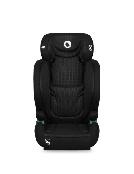 BN-LO-IGO_I-SIZE_BLACK_CARBON,Scaun auto, Lionelo, i-Size Igo, 100- 150 cm, Cu isofix, Protectie laterala, Ajustare spatar in 2 