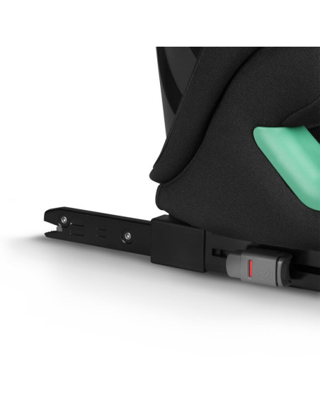 BN-LO-IGO_I-SIZE_BLACK_CARBON,Scaun auto, Lionelo, i-Size Igo, 100- 150 cm, Cu isofix, Protectie laterala, Ajustare spatar in 2 