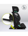 BN-LO-IGO_I-SIZE_BLACK_CARBON,Scaun auto, Lionelo, i-Size Igo, 100- 150 cm, Cu isofix, Protectie laterala, Ajustare spatar in 2 