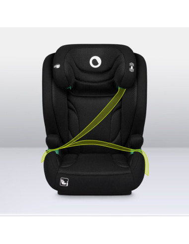 BN-LO-IGO_I-SIZE_BLACK_CARBON,Scaun auto, Lionelo, i-Size Igo, 100- 150 cm, Cu isofix, Protectie laterala, Ajustare spatar in 2 
