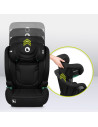 BN-LO-IGO_I-SIZE_BLACK_CARBON,Scaun auto, Lionelo, i-Size Igo, 100- 150 cm, Cu isofix, Protectie laterala, Ajustare spatar in 2 
