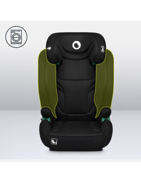 BN-LO-IGO_I-SIZE_BLACK_CARBON,Scaun auto, Lionelo, i-Size Igo, 100- 150 cm, Cu isofix, Protectie laterala, Ajustare spatar in 2 