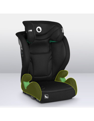 BN-LO-IGO_I-SIZE_BLACK_CARBON,Scaun auto, Lionelo, i-Size Igo, 100- 150 cm, Cu isofix, Protectie laterala, Ajustare spatar in 2 