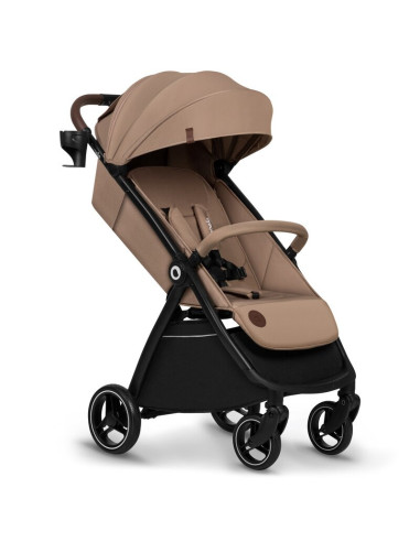 BN-LO-INGRID_BEIGE_SAND,Carucior sport, Lionelo, Ingrid, Capotina impermeabila cu filtru UPF50+, Pana la 22 Kg, Spatar reglabil 