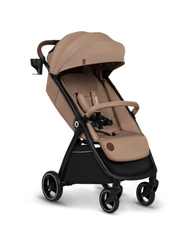 BN-LO-INGRID_BEIGE_SAND,Carucior sport, Lionelo, Ingrid, Capotina impermeabila cu filtru UPF50+, Pana la 22 Kg, Spatar reglabil 