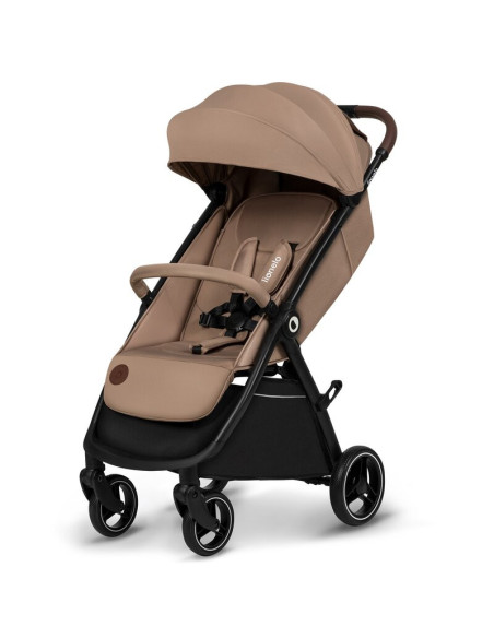 BN-LO-INGRID_BEIGE_SAND,Carucior sport, Lionelo, Ingrid, Capotina impermeabila cu filtru UPF50+, Pana la 22 Kg, Spatar reglabil 