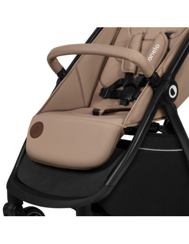 BN-LO-INGRID_BEIGE_SAND,Carucior sport, Lionelo, Ingrid, Capotina impermeabila cu filtru UPF50+, Pana la 22 Kg, Spatar reglabil 