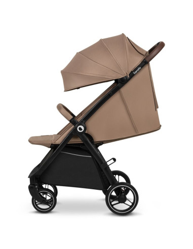 BN-LO-INGRID_BEIGE_SAND,Carucior sport, Lionelo, Ingrid, Capotina impermeabila cu filtru UPF50+, Pana la 22 Kg, Spatar reglabil 