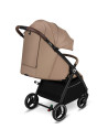 BN-LO-INGRID_BEIGE_SAND,Carucior sport, Lionelo, Ingrid, Capotina impermeabila cu filtru UPF50+, Pana la 22 Kg, Spatar reglabil 