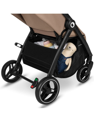 BN-LO-INGRID_BEIGE_SAND,Carucior sport, Lionelo, Ingrid, Capotina impermeabila cu filtru UPF50+, Pana la 22 Kg, Spatar reglabil 