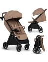 BN-LO-INGRID_BEIGE_SAND,Carucior sport, Lionelo, Ingrid, Capotina impermeabila cu filtru UPF50+, Pana la 22 Kg, Spatar reglabil 