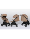 BN-LO-INGRID_BEIGE_SAND,Carucior sport, Lionelo, Ingrid, Capotina impermeabila cu filtru UPF50+, Pana la 22 Kg, Spatar reglabil 