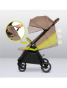 BN-LO-INGRID_BEIGE_SAND,Carucior sport, Lionelo, Ingrid, Capotina impermeabila cu filtru UPF50+, Pana la 22 Kg, Spatar reglabil 