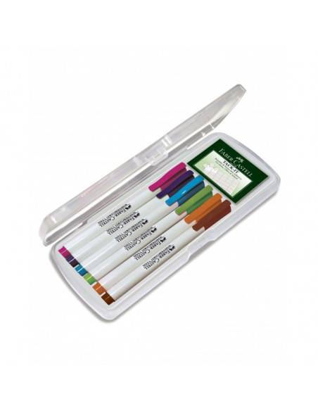 Marker Whiteboard Faber-Castell 1560 2 mm Varf Rotund - Set 6 Marker Whiteboard Faber-Castell 1560 2 mm Varf Rotund - Set 6
