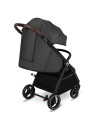 BN-LO-INGRID_GREY_STONE,Carucior sport, Lionelo, Ingrid, Capotina impermeabila cu filtru UPF50+, Pana la 22 Kg, Spatar reglabil