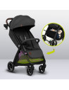BN-LO-INGRID_GREY_STONE,Carucior sport, Lionelo, Ingrid, Capotina impermeabila cu filtru UPF50+, Pana la 22 Kg, Spatar reglabil