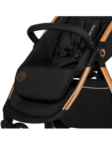 BN-LO-INGRID_BLACK_ONYX,Carucior sport, Lionelo, Ingrid, Capotina impermeabila cu filtru UPF50+, Pana la 22 Kg, Spatar reglabil 