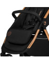 BN-LO-INGRID_BLACK_ONYX,Carucior sport, Lionelo, Ingrid, Capotina impermeabila cu filtru UPF50+, Pana la 22 Kg, Spatar reglabil