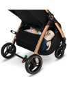 BN-LO-INGRID_BLACK_ONYX,Carucior sport, Lionelo, Ingrid, Capotina impermeabila cu filtru UPF50+, Pana la 22 Kg, Spatar reglabil