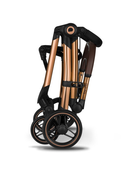 BN-LO-INGRID_BLACK_ONYX,Carucior sport, Lionelo, Ingrid, Capotina impermeabila cu filtru UPF50+, Pana la 22 Kg, Spatar reglabil 