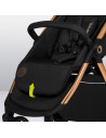 BN-LO-INGRID_BLACK_ONYX,Carucior sport, Lionelo, Ingrid, Capotina impermeabila cu filtru UPF50+, Pana la 22 Kg, Spatar reglabil