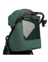 BN-LO-INGRID_GREEN_EMERALD,Carucior sport, Lionelo, Ingrid, Capotina impermeabila cu filtru UPF50+, Pana la 22 Kg, Spatar reglab