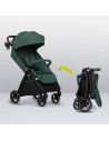 BN-LO-INGRID_GREEN_EMERALD,Carucior sport, Lionelo, Ingrid, Capotina impermeabila cu filtru UPF50+, Pana la 22 Kg, Spatar reglab