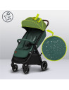 BN-LO-INGRID_GREEN_EMERALD,Carucior sport, Lionelo, Ingrid, Capotina impermeabila cu filtru UPF50+, Pana la 22 Kg, Spatar reglab