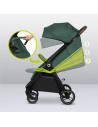 BN-LO-INGRID_GREEN_EMERALD,Carucior sport, Lionelo, Ingrid, Capotina impermeabila cu filtru UPF50+, Pana la 22 Kg, Spatar reglab