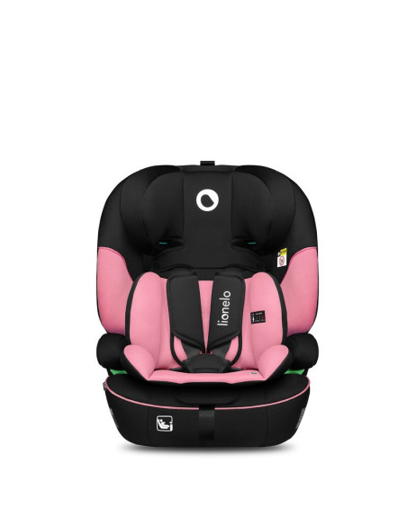 BN-LO-LEVI_I-SIZE_PINK_BABY,Scaun auto, Lionelo, Levi i-Size, Universal, Instalare FWF, Cu tetiera reglabila in 10 pozitii, Cu s