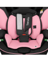 BN-LO-LEVI_I-SIZE_PINK_BABY,Scaun auto, Lionelo, Levi i-Size, Universal, Instalare FWF, Cu tetiera reglabila in 10 pozitii, Cu s