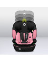 BN-LO-LEVI_I-SIZE_PINK_BABY,Scaun auto, Lionelo, Levi i-Size, Universal, Instalare FWF, Cu tetiera reglabila in 10 pozitii, Cu s