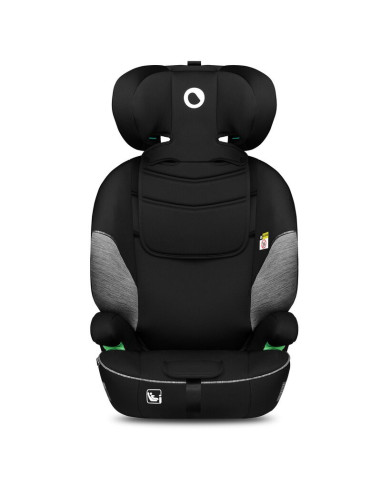 BN-LO-LEVI_I-SIZE_BLACK_GREY,Scaun auto, Lionelo, Levi i-Size, Universal, Instalare FWF, Cu tetiera reglabila in 10 pozitii, Cu 