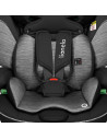BN-LO-LEVI_I-SIZE_BLACK_GREY,Scaun auto, Lionelo, Levi i-Size, Universal, Instalare FWF, Cu tetiera reglabila in 10 pozitii, Cu 