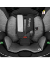 BN-LO-LEVI_I-SIZE_BLACK_GREY,Scaun auto, Lionelo, Levi i-Size, Universal, Instalare FWF, Cu tetiera reglabila in 10 pozitii, Cu 