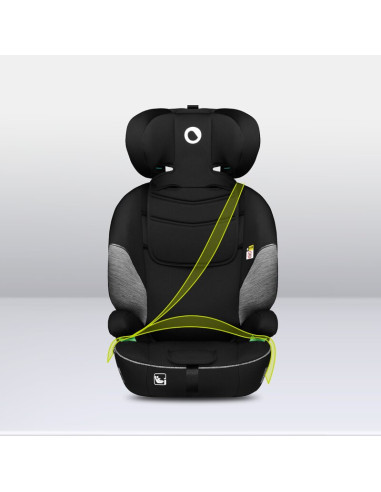 BN-LO-LEVI_I-SIZE_BLACK_GREY,Scaun auto, Lionelo, Levi i-Size, Universal, Instalare FWF, Cu tetiera reglabila in 10 pozitii, Cu 