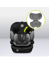 BN-LO-LEVI_I-SIZE_BLACK_GREY,Scaun auto, Lionelo, Levi i-Size, Universal, Instalare FWF, Cu tetiera reglabila in 10 pozitii, Cu 