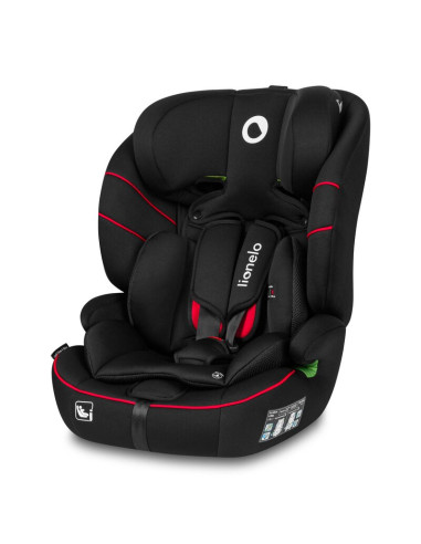 BN-LO-LEVI_I-SIZE_SPORTY_BLACK,Scaun auto, Lionelo, Levi i-Size, Universal, Instalare FWF, Cu tetiera reglabila in 10 pozitii, C