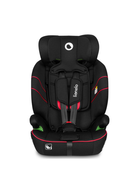 BN-LO-LEVI_I-SIZE_SPORTY_BLACK,Scaun auto, Lionelo, Levi i-Size, Universal, Instalare FWF, Cu tetiera reglabila in 10 pozitii, C